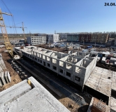 Ход строительства дома 4 в ЖК Новая Пермь -