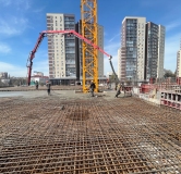 Ход строительства дома 2 в ЖК Сердце Уфы -