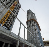 Ход строительства дома № 40, корпус 1.1.5 (Благовещенские башни) в СТАТУС на Черниговской от GloraX -