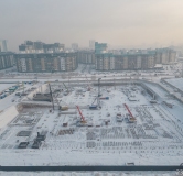 Ход строительства дома 1, 1 этап в Сити-квартал ДАО -