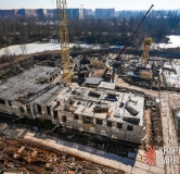Ход строительства дома 2 этап, Корпус D в ЖК Квартал Заречье -