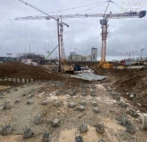 Ход строительства дома 1 в ЖК Унай -