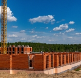 Ход строительства дома 2 в ЖК Резиденция Поляна -