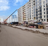 Ход строительства дома 1.2 в ЖК Матрёшка -