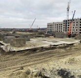 Ход строительства дома 3.3 в ЖК Кантри -