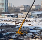 Ход строительства дома 5, секция 1.5, 1.6, 1.7, 1.8 в ЖК Красное Яблоко -
