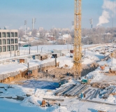 Ход строительства дома № 2.1 в ЖК Мёд -