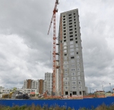 Ход строительства дома 1Г в ЖК На Тенистой -