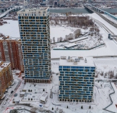 Ход строительства дома 2 в ЖК Горская Лагуна -