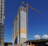 Ход строительства дома № 2, корпус 21 в ЖК Горизонт -