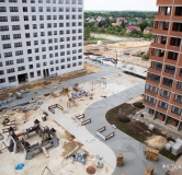 Ход строительства дома 6а, 2 этап в ЖК Время -