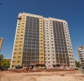 Ход строительства дома 5 в ЖК Нью-йорт -
