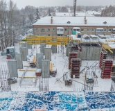 Ход строительства дома 2/1 в ЖД Роза ветров -