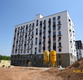 Ход строительства дома литера 24 в ЖК Зубово Life 2 -