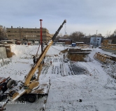 Ход строительства дома 26, секция 5 в ЖК Б-26 -