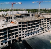 Ход строительства дома корпус 1 в ЖК Кинопарк -