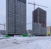 Ход строительства дома № 50 в ЖК КМ Анкудиновский Парк -