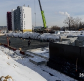 Ход строительства дома 1.6 в ЖК Никс Лайн на Ярославской -
