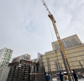 Ход строительства дома 40 (ГП-1 сек. В1) в ЖК Набережный квартал -