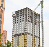 Ход строительства дома 8 в ЖК Космос -