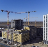 Ход строительства дома № 4, корпус 2 (ГП-8) в ЖК Октябрьский на Туре -