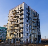 Ход строительства дома Корпус 4, 1 этап в ЖК Соседи -