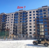 Ход строительства дома 7, секция 7/1,7/2,7/3 в ЖК SUNCITY -