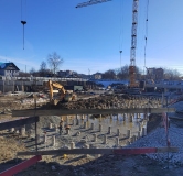 Ход строительства дома 10 к1 (ГП-1) в ЖК По ул. Менжинского -