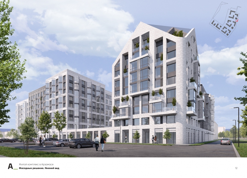 Дом № 2, блок В в ЖД в 12-микрорайоне (Арзамас) - фото 3