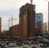 Ход строительства дома 10/1, секция 6,7 в ЖК Ясный Берег -