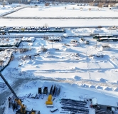 Ход строительства дома 153 (ГП-26) в Микрорайон Домашний -