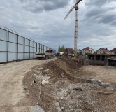 Ход строительства дома 1 в ЖК Геос -