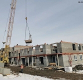 Ход строительства дома 30/1 (7) в ЖК Молодежный -