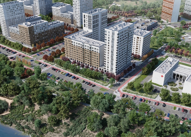 Дом 263, секция 1.1 в ЖК Скандиа. Квартал у реки - фото 3