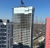 Ход строительства дома 91В (2.2) в ЖК Квартал Моменты на Космонавтов -