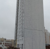 Ход строительства дома литер 5 в ЖК Меридиан -