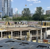 Ход строительства дома Корпус 1, 2 этап в ЖК Тихий центр -