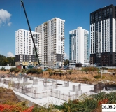 Ход строительства дома 75, корпус 3 в ЖК Румянский -
