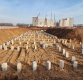 Ход строительства дома 4.1, 2 очередь в ЖК Атмосфера -