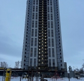 Ход строительства дома 1 в ЖК Салют -