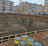 Ход строительства дома 8 (1) в ЖК Капитан -