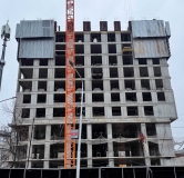 Ход строительства дома Литер 1 в ЖК Крылья -