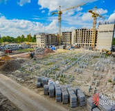 Ход строительства дома 1 Этап, Корпус А в ЖК Квартал Заречье -