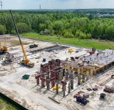 Ход строительства дома 34 (ГП-2) в ЖК Скандиа. Квартал у Леса -