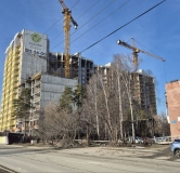 Ход строительства дома 5б в ЖК Есенин -