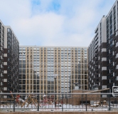 Ход строительства дома корпус 4.2 в ЖК Пульс Премьер (Pulse Premier) -