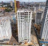 Ход строительства дома 3,4 в ЖК Лето на Титова -