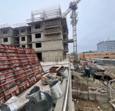 Ход строительства дома № 95В, 2 этап в ЖК На Ленина -