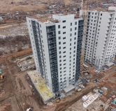 Ход строительства дома 5.1 (1 этап) в ЖК Классика -