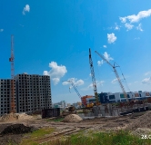 Ход строительства дома 74 в ЖК Радужные дворы -